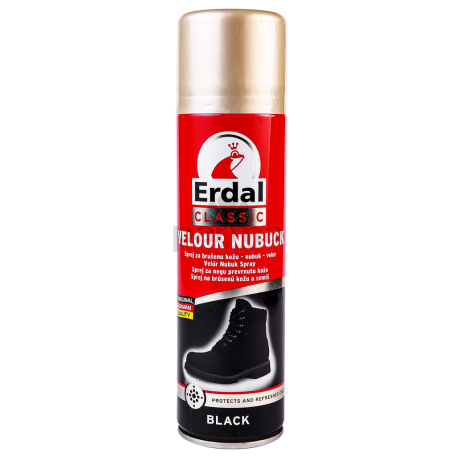 Спрей для обуви из замши `Erdal` черный 250мл
