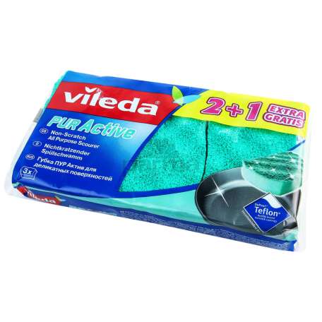 Vileda Dishwashing Sponge 10x9pcs - Martoo Wholesale