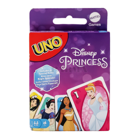 Խաղային քարտեր «UNO Disney Princess»