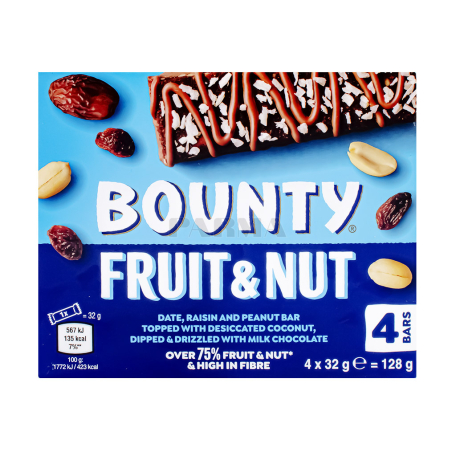 Բատոն «Bounty Triple Treat» 128գ