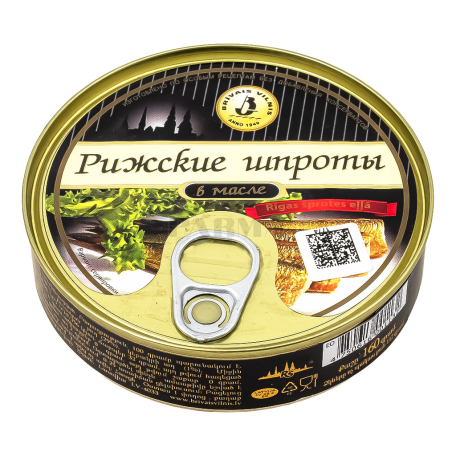 Շպրոտ յուղի մեջ «Brivais Vilnis» 160գ