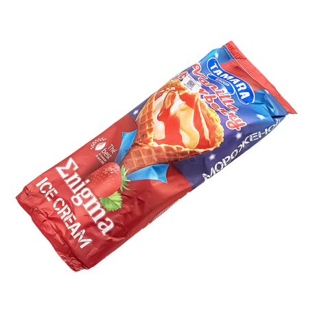 Պաղպաղակ «Թամարա Enigma» կոն, ելակ 130գ