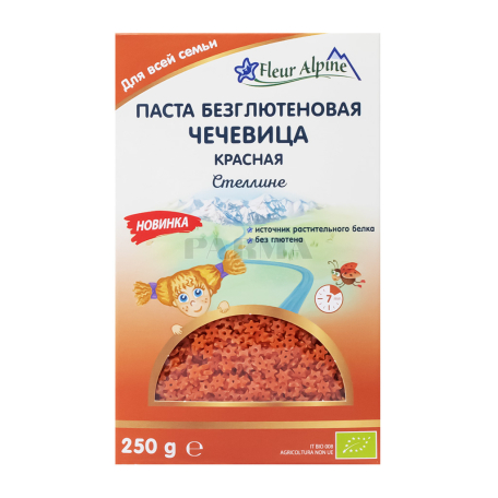 Ոսպ «Fleur Alpine» կարմիր, առանց գլյուտեն 250գ