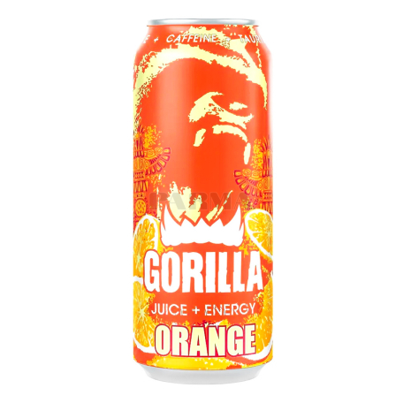 Էներգետիկ ըմպելիք «Gorilla» նարինջ 330մլ