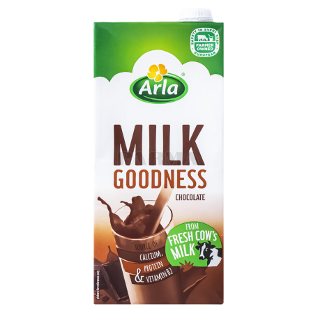 Կաթ «Arla Goodness» շոկոլադե 1.6% 1լ