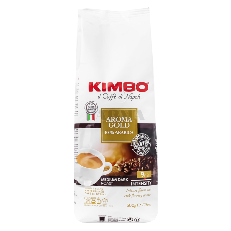 Սուրճ «Kimbo Aroma Gold Arabica» հատիկավոր 250գ