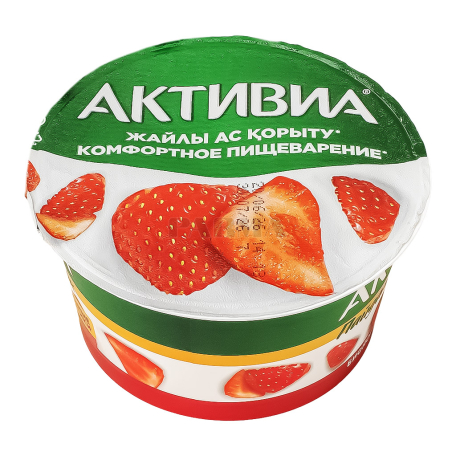 Биойогурт "Danone Активиа" клубника 2.9% 110г