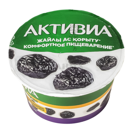 Биойогурт "Danone Активиа" черный чернослив 2.9% 110г