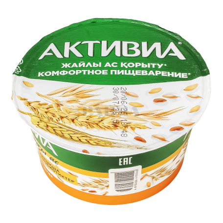 Биойогурт "Активиа" отруби, злаки 3% 110г