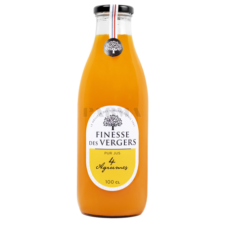 Հյութ բնական «Finesse des Vergers» 4 ցիտրուս 1լ