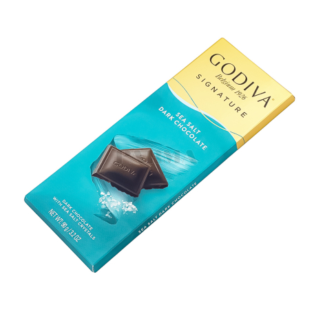 Շոկոլադե սալիկ «Godiva Signature» մուգ, ծովի աղով 90գ