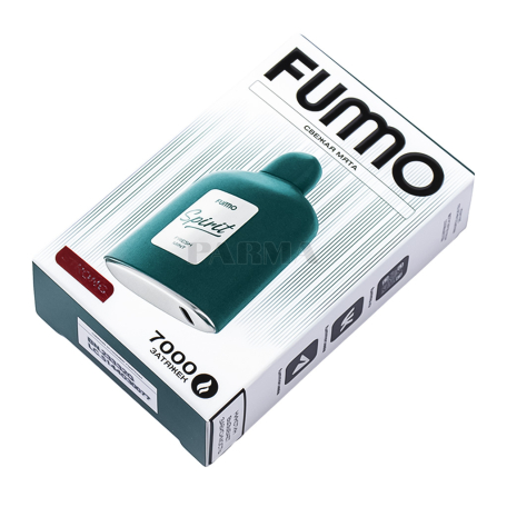 Ծխախոտ էլեկտրական «Fummo Spirit Strong 7000» թարմ անանուխ