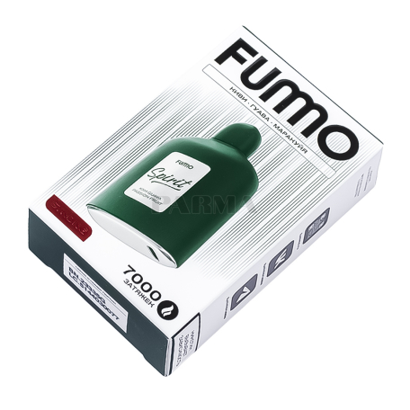 Ծխախոտ էլեկտրական «Fummo Spirit Strong 7000» կիվի, մարակույա, գուավա