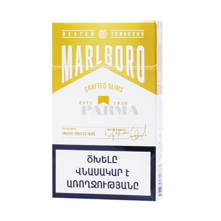 Ծխախոտ «Marlboro Crafted Slims Gold»
