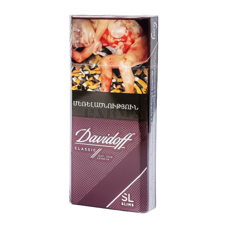 Cigarette "Davidoff Classic Slims"