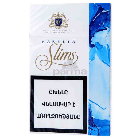 Ծխախոտ «Karelia Slims Blue»