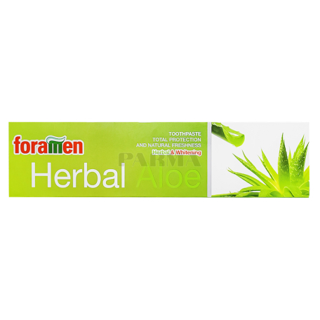Зубная паста «Foramen Herbal» алоэ вера 75мл