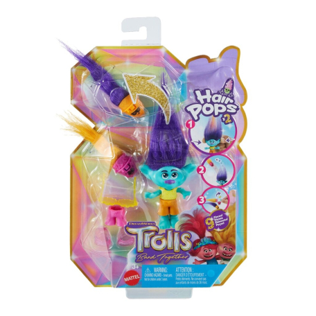 Игрушка "Mattel Trolls Hair Pops"