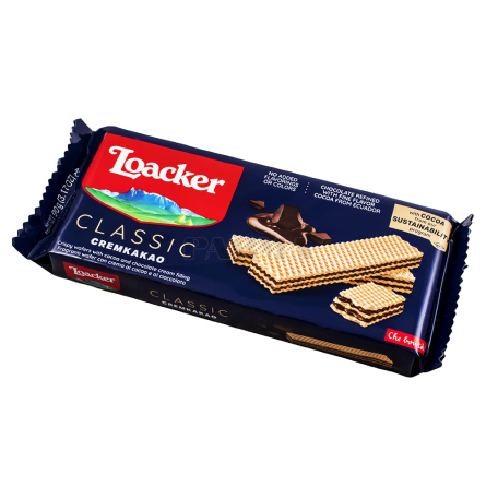 Վաֆլի «Loacker» շոկոլադ 90գ