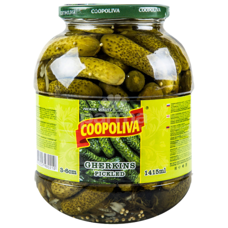 Pickled cornichones 