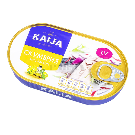 Canned scomber