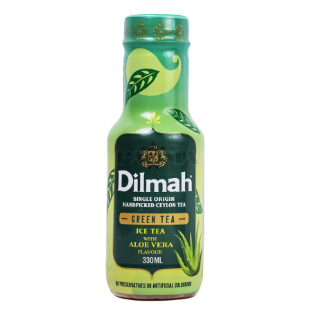 Թեյ սառը «Dilmah» կանաչ, դեղձ, ալոե 330մլ