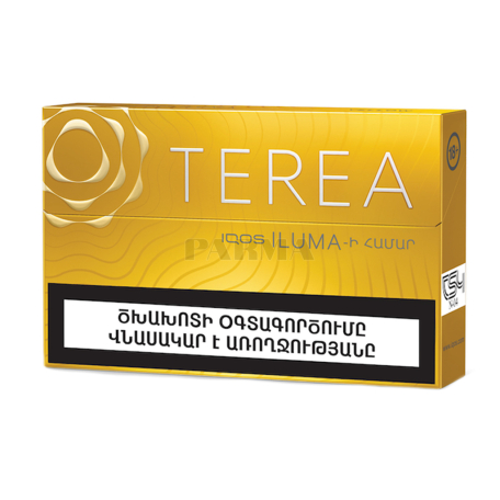 Տաքացվող ծխախոտի գլանակներ «Terea Yellow»