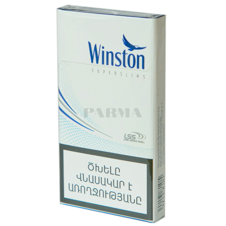 Ծխախոտ «Winston Super Slims Blue»