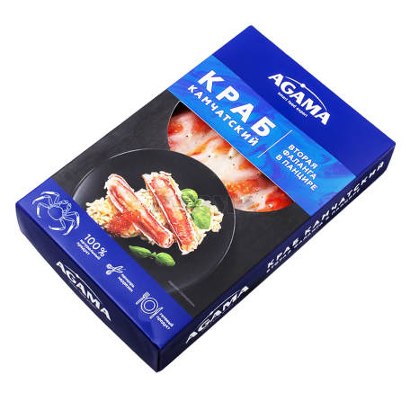 Ծովախեցգետնի ձողիկներ «Agama» Կամչատկայի, սառեցված 150գ