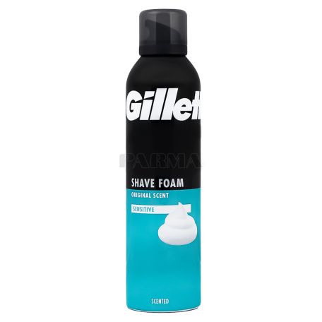 Փրփուր սափրվելու «Gillette Sensitive Original» 300մլ