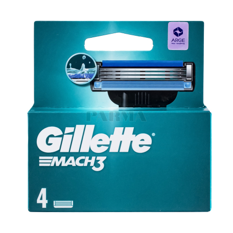 Ածելիի գլխիկներ «Gillette Mach3»