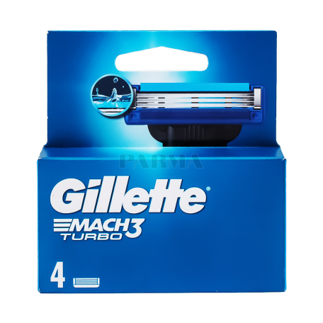 Razor heads "Gillette Mach3 Turbo"
