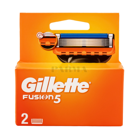 Razor heads "Gilette Fusion"