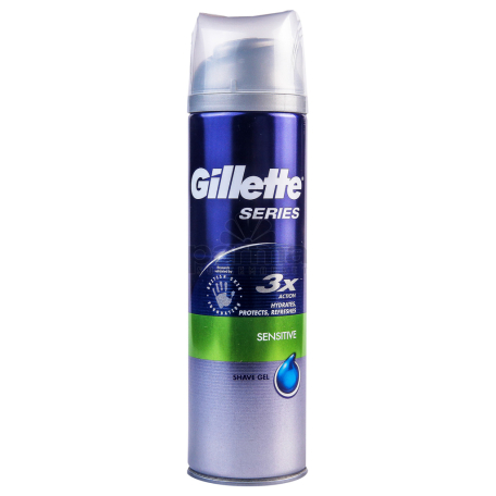 Սափրվելու գել «Gillette sensitiv skin» 200մլ
