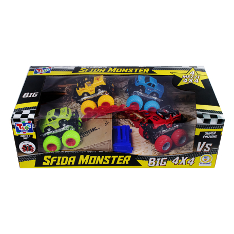 Խաղալիք «Teorema Monster» մեքենաների հավաքածու