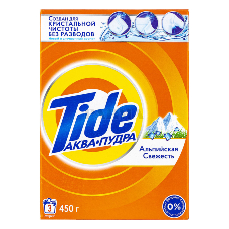 Փոշի լվացքի «Tide» ալպիական թարմություն, ավտոմատ 450գ