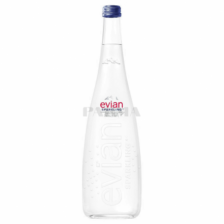 Հանքային ջուր «Evian» գազավորված 750մլ