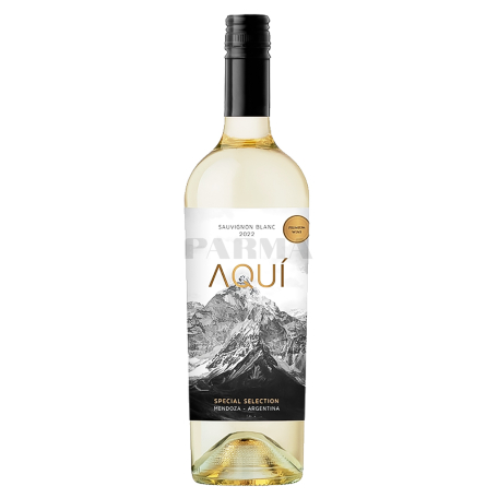 Գինի «Aqui Sauvignon» սպիտակ, չոր 750մլ