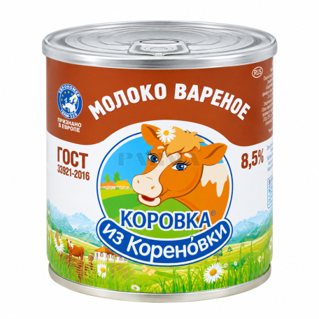Խտացրած կաթ «Коровка из Кореновки» եփած 8.5% 360գ