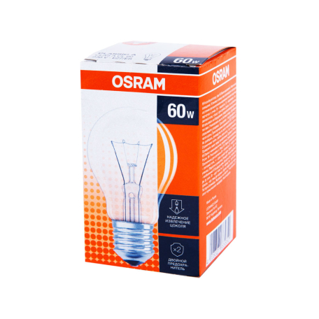 Լամպ «Osram A CL 60w E27»