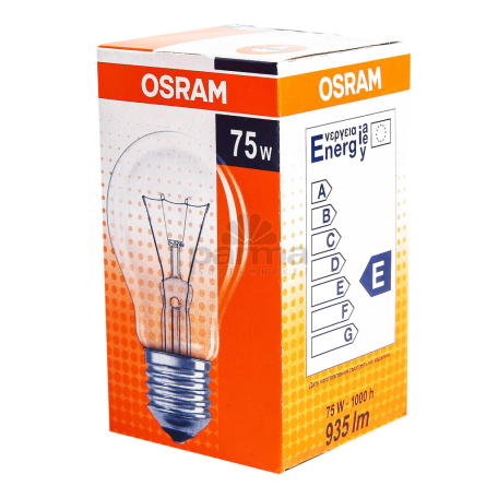 Լամպ «Osram Classic» A CL 75W/E27