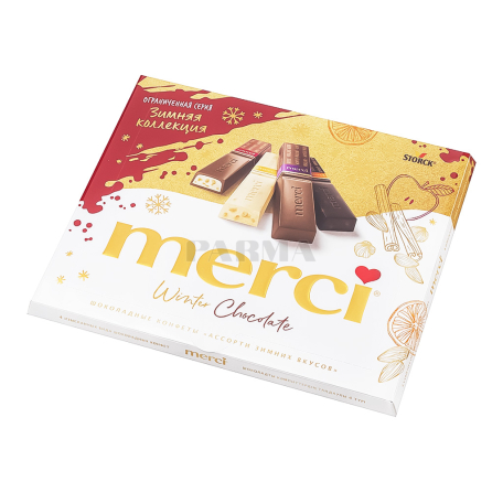 Շոկոլադե կոնֆետներ «Merci» հավաքածու 250գ