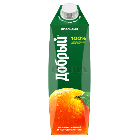 Natural juice "Dobry" orange 1l