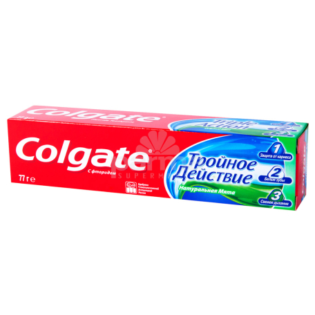 Ատամի մածուկ «Colgate» եռակի գործողություն 50մլ