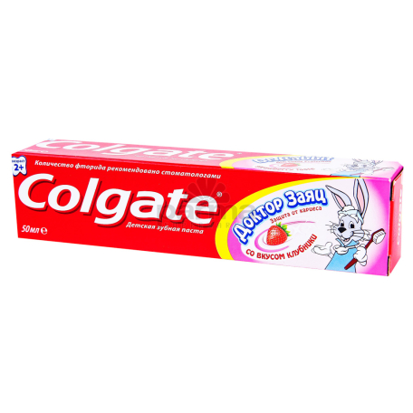 Ատամի մածուկ «Colgate Доктор Заяц» ելակ 50մլ