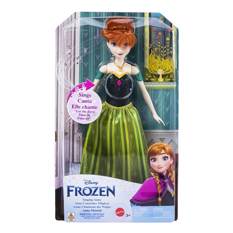 Խաղալիք «Mattel Frozen Anna» տիկնիկ
