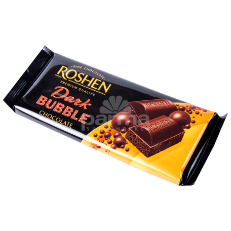 Շոկոլադե սալիկ «Roshen Bubble» մուգ շոկոլադ 85գ