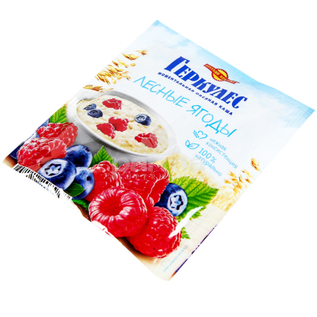 Շիլա վարսակի «Русский Продук Геркулес» հատապտուղներ 35գ