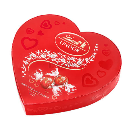 Շոկոլադե կոնֆետներ «Lindt Lindor Heart» կաթնային 200գ