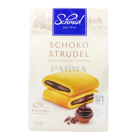 Թխվածքաբլիթ «Schmid» շտրուդել, շոկոլադ 250գ